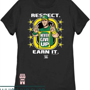 John Cena T-Shirt WWE Respect Earn It