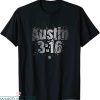 Austin 3 16 T-Shirt WWE Austin Shatter Logo Cool Tee