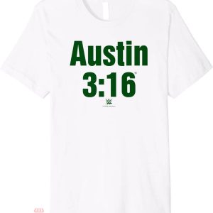 Austin 3 16 T-Shirt WWE St. Patrick’s Day Distressed Text