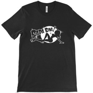 Bada Bing T-Shirt The Sopranos Retro TV Funny Fan Tee