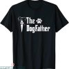 Border Collie T-Shirt The Dogfather Border Collie Dog Dad