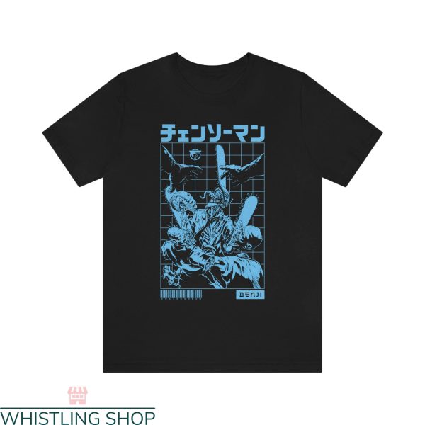 Chainsaw Man T-Shirt Chainsaw Devil Manga Anime Tee