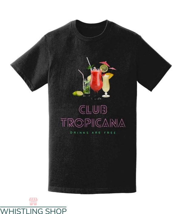 Club Tropicana T-Shirt George Michael Wham 80’s Classic