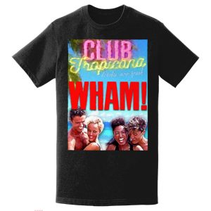 Club Tropicana T-Shirt George Michael Wham 80’s Vintage