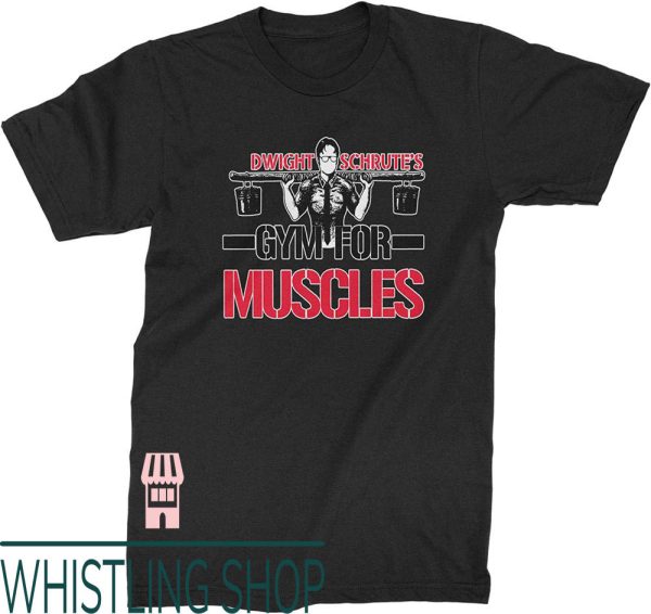 Dwight Schrute T-Shirt Expression Tees Gym For Muscles