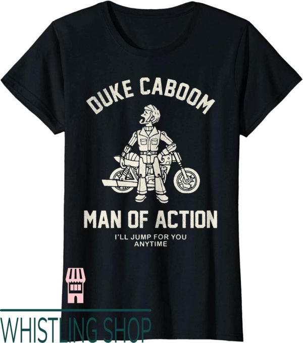 Evel Knievel T-Shirt Duke Caboom Man Of Action