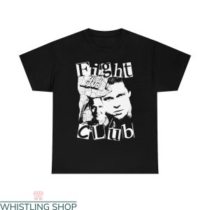 Fight Club T-Shirt Brad Pitt Edward Norton Classic Movie