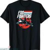 Foo Fighter T-Shirt Fighter Jet Rock Band Music Vintage