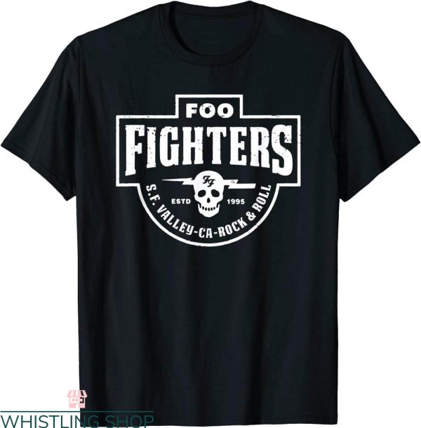 Foo Fighter T-Shirt Insignia Rock Band Music Album Vintage