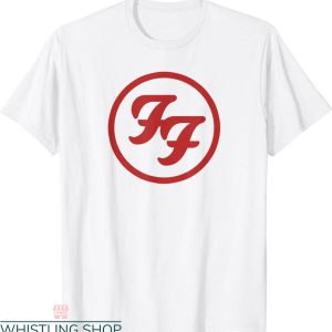 Foo Fighter T-Shirt Red Circle Logo Rock Band Music Vintage