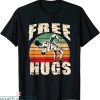 Free Hugs T-Shirt Wrestling Funny Free Hugs Wrestling