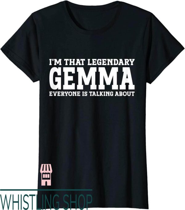 Gemma Collins T-Shirt Personal Name Women Girl Funny