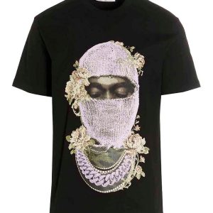Ih Nom Uh Nit T-Shirt A Man With Mask Rose Floral Art Tee