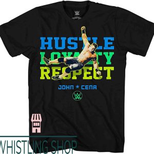 John Cena T-Shirt Champion Hustle Respect World Wrestling