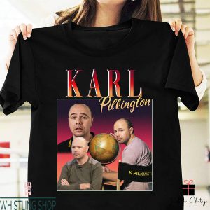 Karl Pilkington T-Shirt The Ricky Gervais Show Lover Idiot