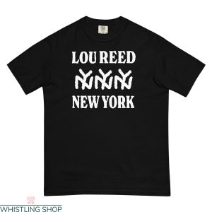 Lou Reed T-Shirt New York 1989 Vintage Transformer Music