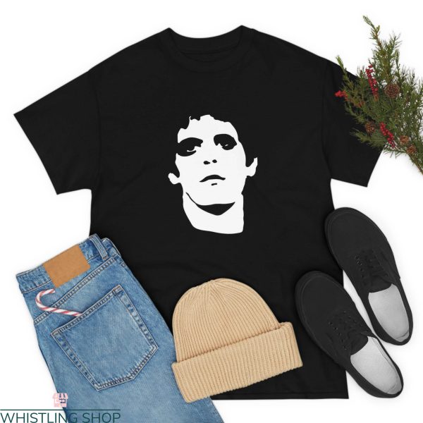 Lou Reed T-Shirt Retro Design Music Vintage 80s Tee