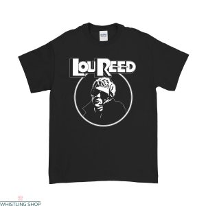 Lou Reed T-Shirt Vintage 70s Transformer Band Merchandise