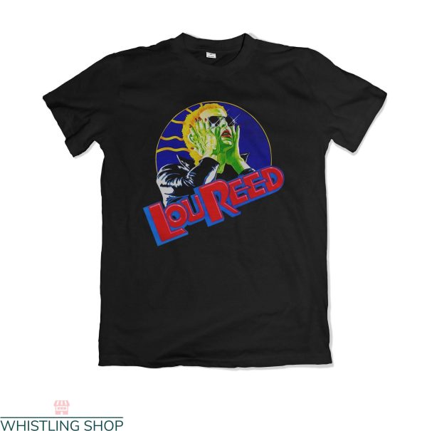 Lou Reed T-Shirt Vintage Style Velvet Underground Music