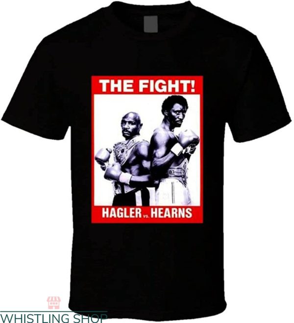 Marvin Hagler T-Shirt Marvin Hagler Vs Tommy Hearns Retro