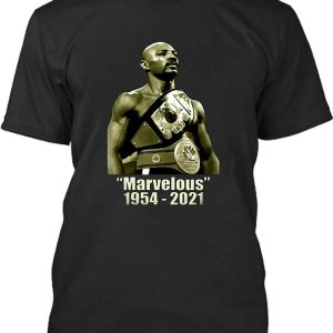 Marvin Hagler T-Shirt Retro Marvelous Boxing Classic Retro