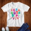 Maths Day T-Shirt Number Math Symbol School Party Tee
