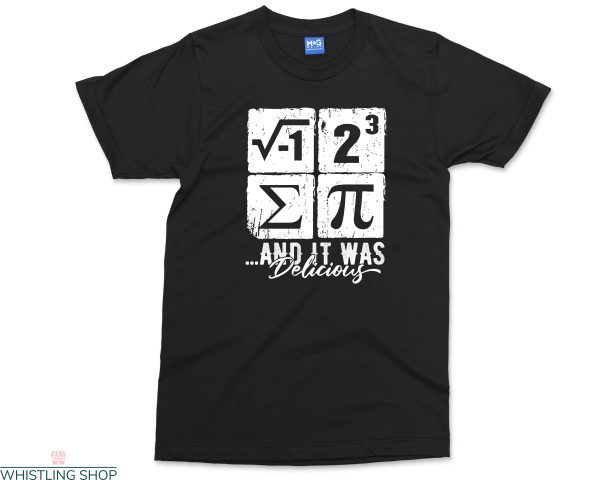 Maths Day T-Shirt Numbers Day Funny Mathematics Tee