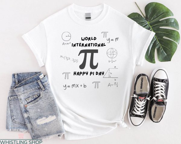 Maths Day T-Shirt Pi International Day Math Love Tee