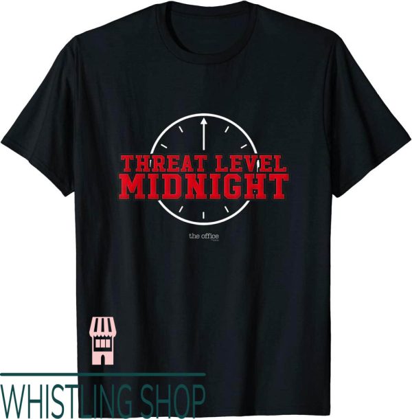 Michael Scott T-Shirt The Office Threat Level Midnight