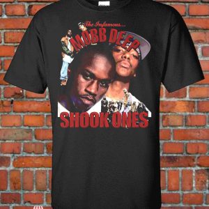 Mobb Deep T-Shirt 90s Style Bootleg Vintage Rap Hip Hop