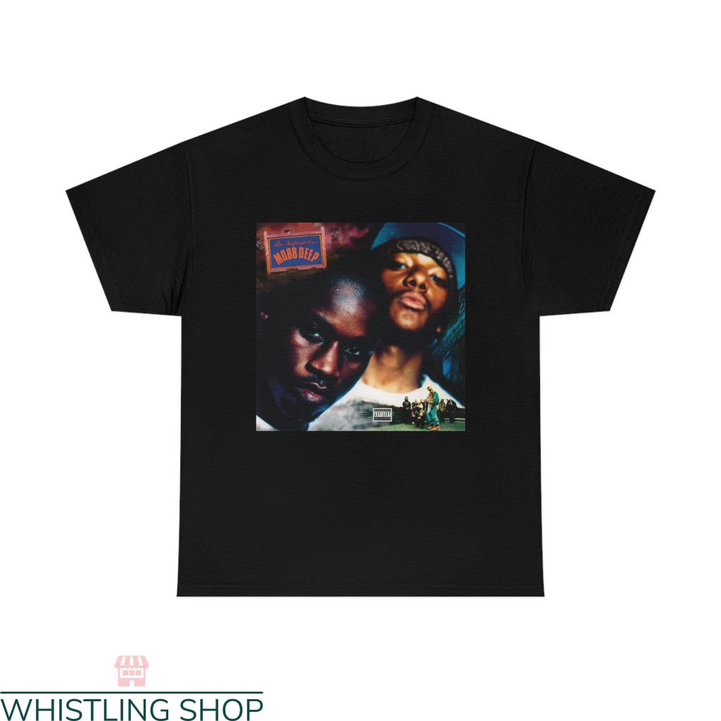 Mobb Deep T-Shirt The Infamous Album Cover Legendary