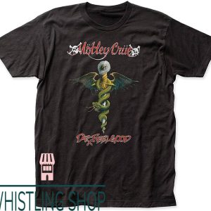 Motley Crue T-Shirt Dr Feel Good Fitted Jersey Tee