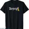 Names On T-Shirt Disney Snow White Dopey Leaning On Name