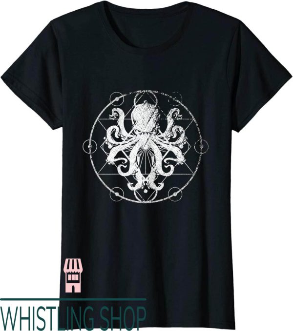 Ozric Tentacles T-Shirt Retro Octopus Gift Cool