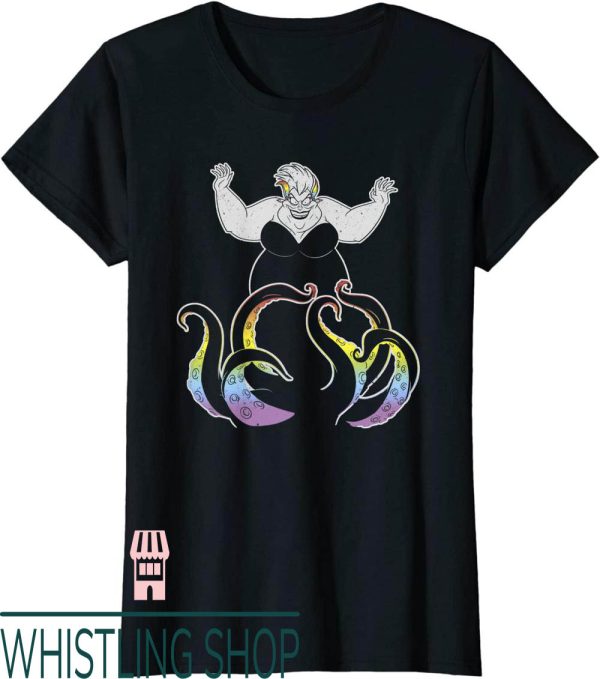 Ozric Tentacles T-Shirt Villains Ursula Rainbow
