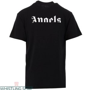 Palm Angels X Moncler T-Shirt Classic Angels Letters On Back