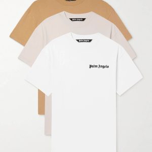 Palm Angels X Moncler T-Shirt Classic Small Letters Tee
