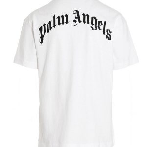 Palm Angels X Moncler T-Shirt Palm Angels Letters On Back