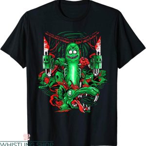 Pickle Rick T-Shirt Pickle Rick And Rats Action Funny