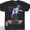 Pink Floyd Wish You Were Here T-Shirt Blue Stairway The Moon
