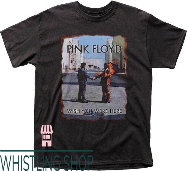 Pink Floyd Wish You Were Here T-Shirt Burnt Edges