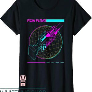 Pink Floyd Wish You Were Here T-Shirt Burnt Edges Grid