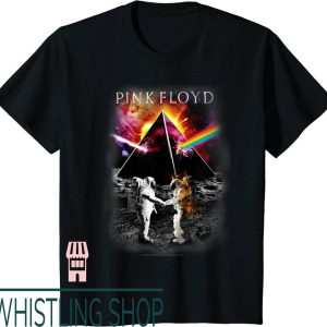 Pink Floyd Wish You Were Here T-Shirt Dark Side Astronaut
