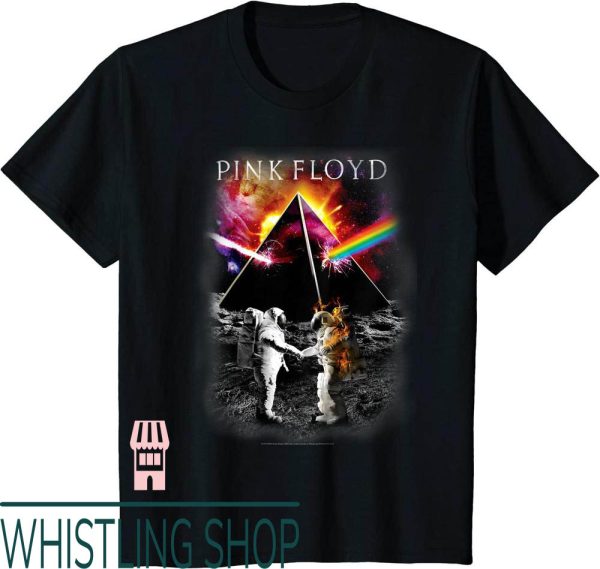 Pink Floyd Wish You Were Here T-Shirt Dark Side Astronaut