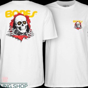 Powell Peralta T-Shirt Ripper Skull Classic Logo Cool Tee