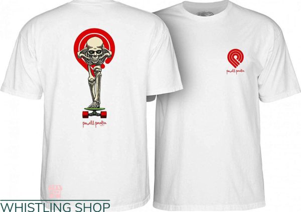 Powell Peralta T-Shirt Skull Classic Logo Trendy Cool Tee