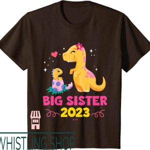Promoted To Big Sister T-Shirt Est Going To Be Big Sister