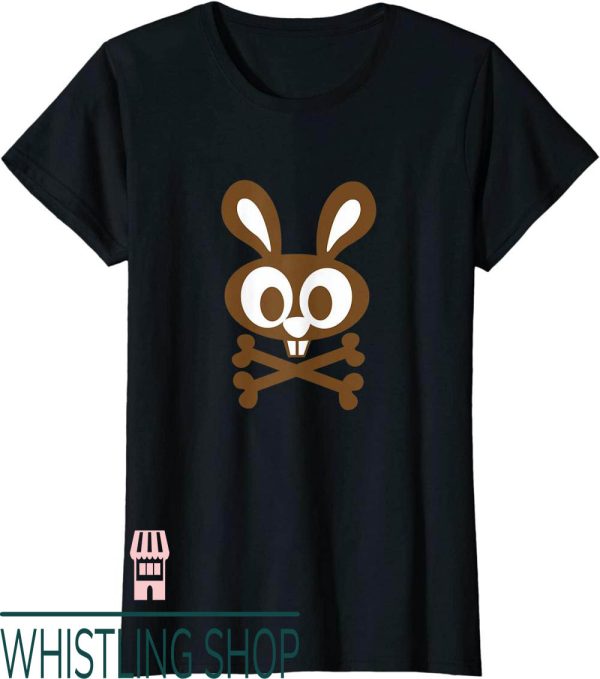 Psycho Bunny T-Shirt Kawaii Sad Rabbit