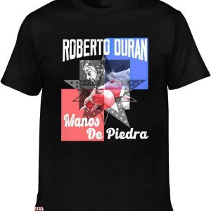 Roberto Duran T-Shirt Boxing Legend Panama Gym Training