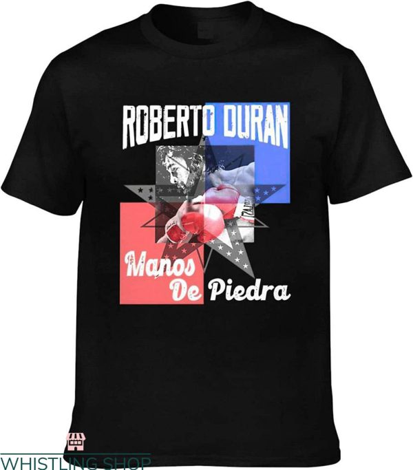 Roberto Duran T-Shirt Boxing Legend Panama Gym Training